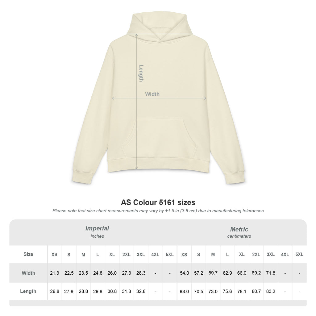 Size chart for the Women's Sports Culture Hoodie in Black, Athletic Heather, Pine Green, Cobalt