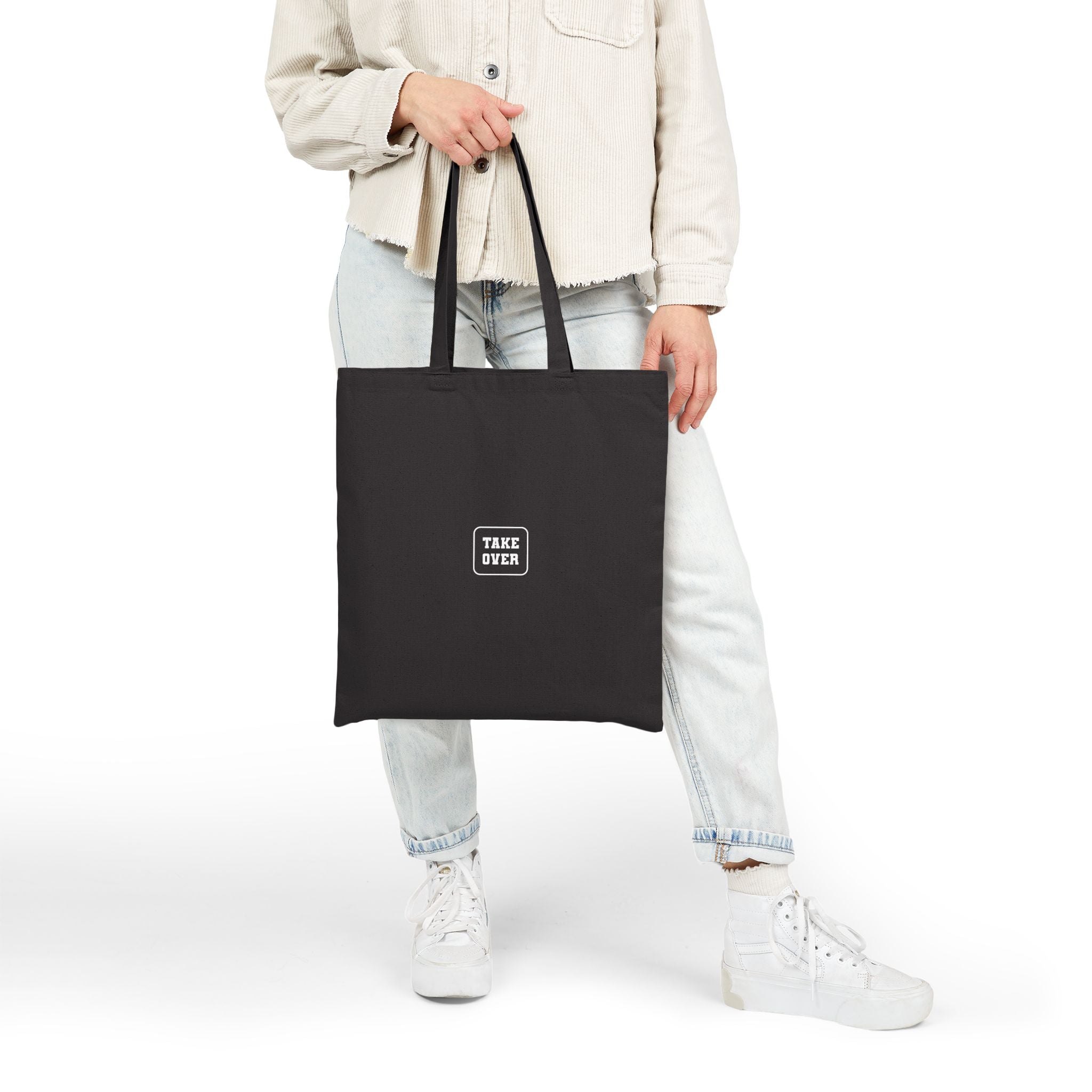 Rep every pitch and every city with the 'Take Over' Women's Pro Soccer matchday canvas tote