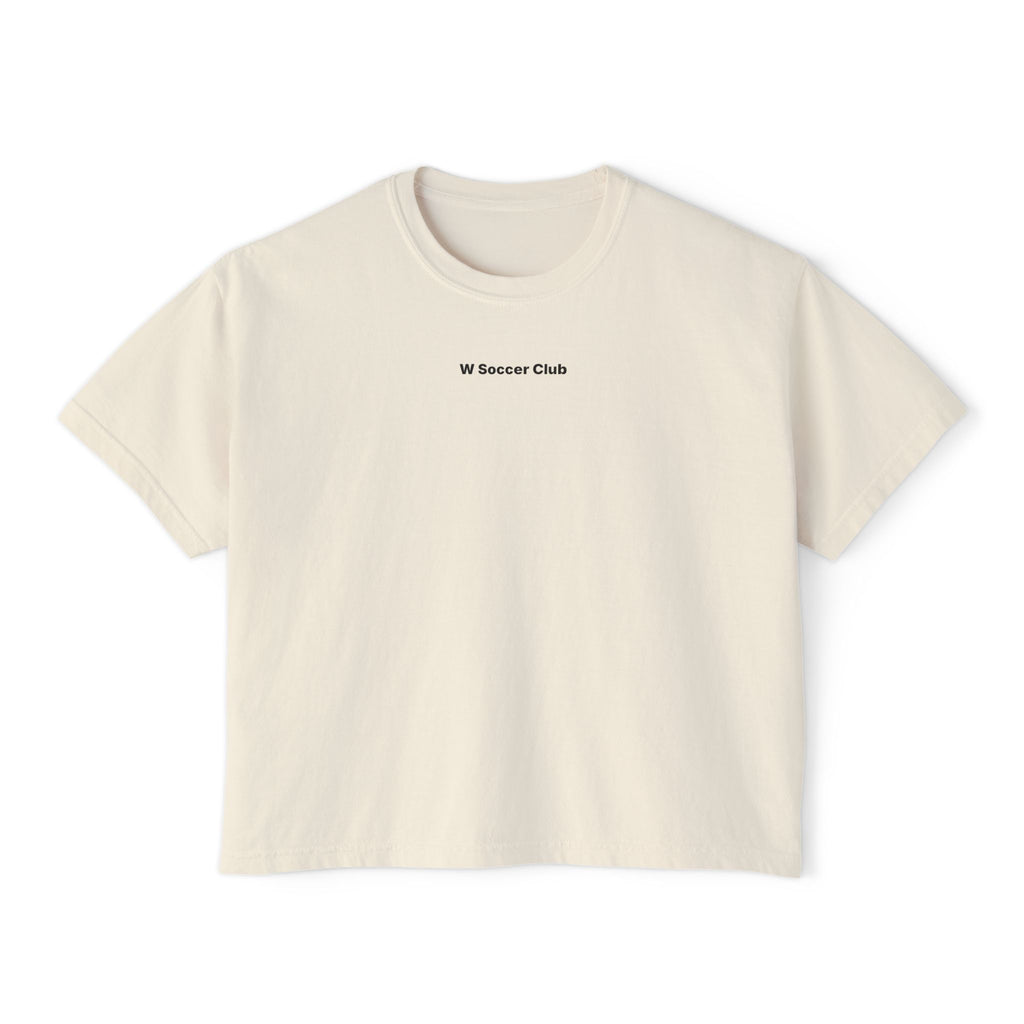 Ivory women's sports culture boxy fit t-shirt