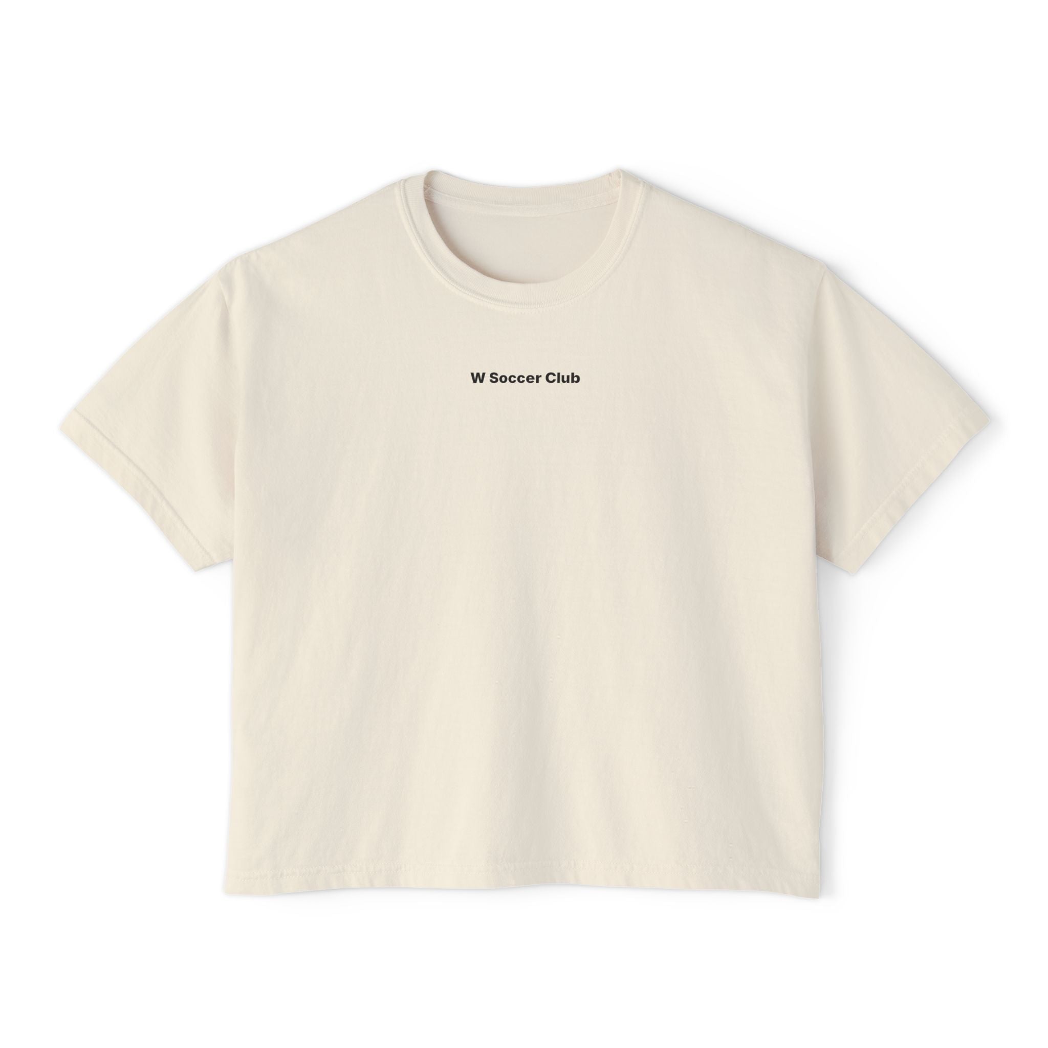 Ivory women's sports culture boxy fit t-shirt