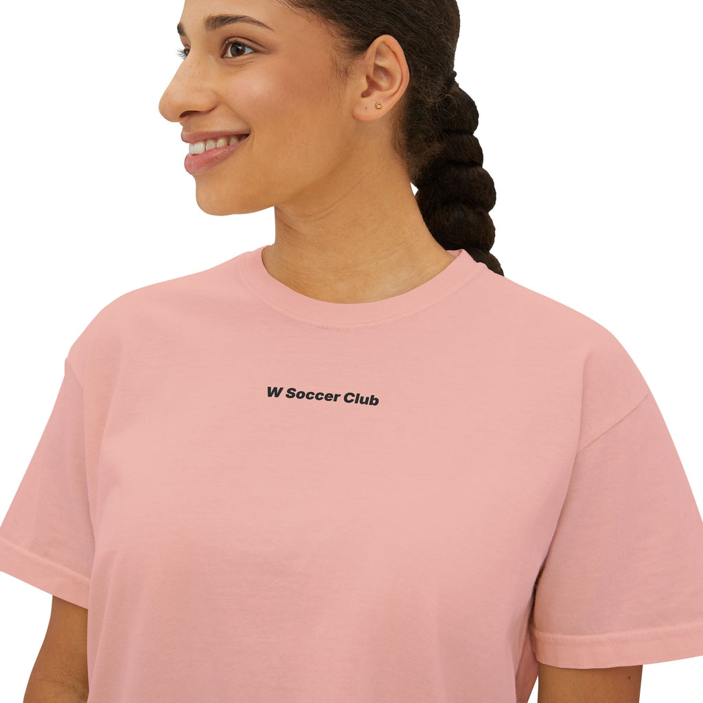 Peachy women's sports culture boxy fit t-shirt